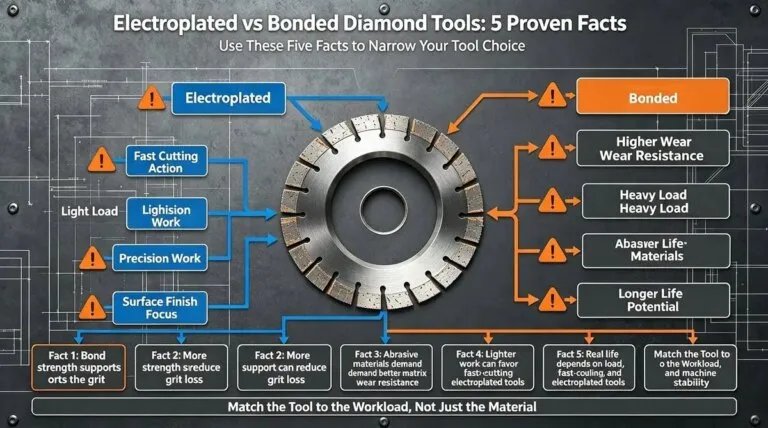 Electroplated vs bonded diamond tools cost comparison