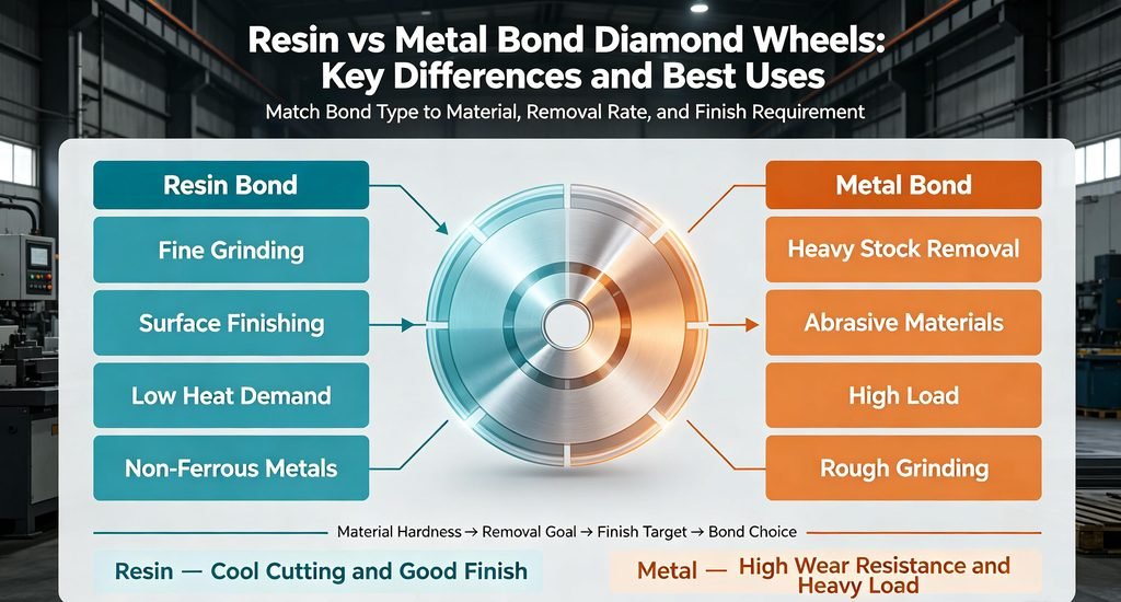 Resin vs Metal Bond
