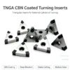三角铣刀1 Triangle CBN Coated TNGA Insert for External Turning (RL-0987)