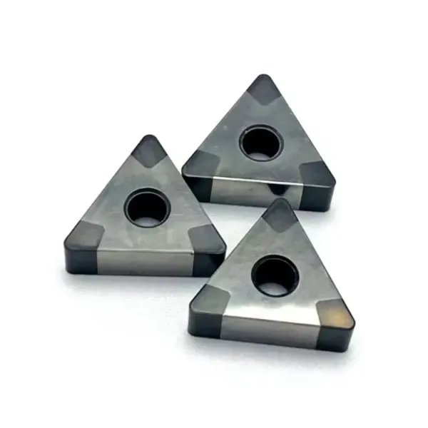 Triangle CBN Coated TNGA Insert for External Turning (RL-0987)