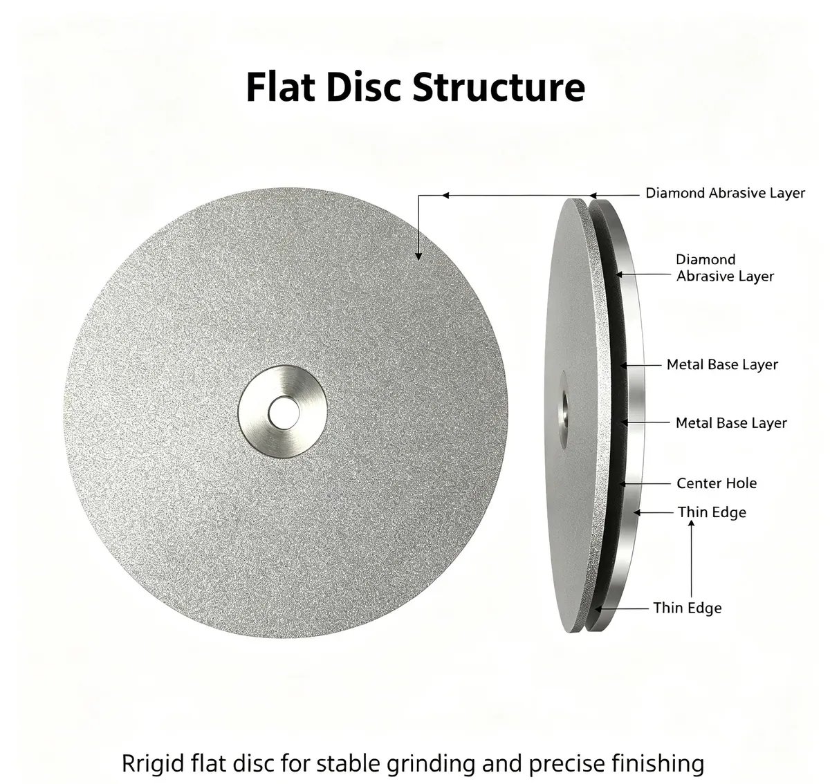 Electroplated Diamond Abrasive Disc 1-10 mm for Lapidary Gem Grinding (High Hardness) - view 2
