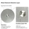 不锈钢金刚石打磨圆盘7 Diamond blade cutting tips - stainless steel diamond cutting disc