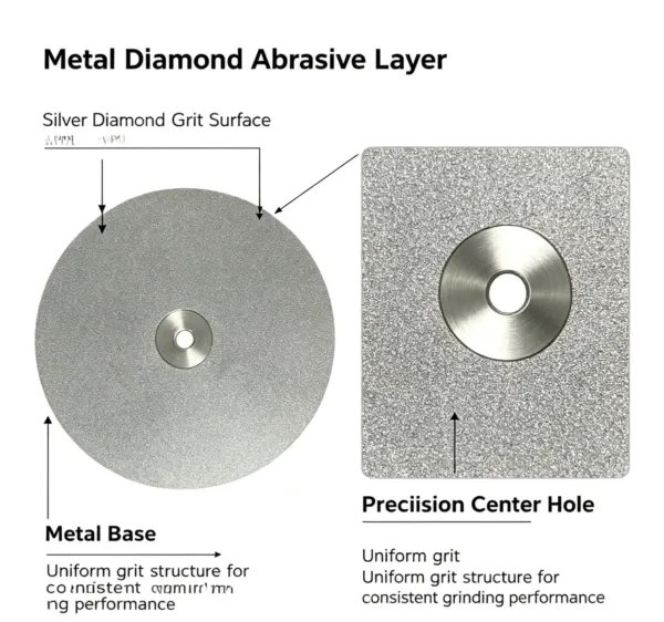 不锈钢金刚石打磨圆盘7 Diamond blade cutting tips - stainless steel diamond cutting disc