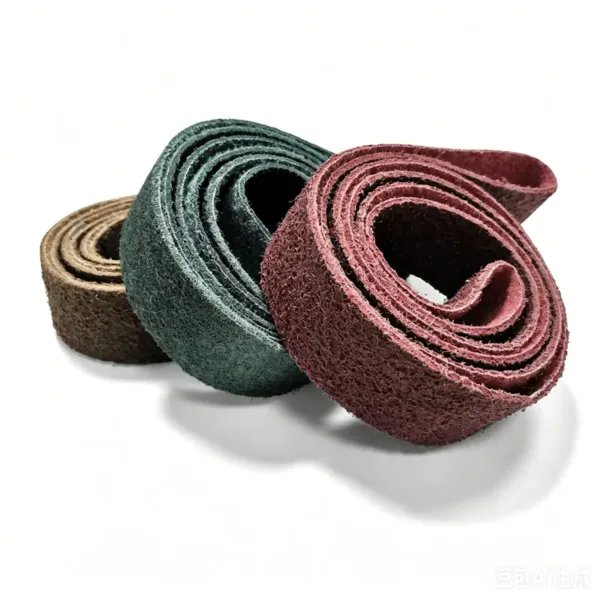 Nylon Non-Woven Abrasive Belt 1 mm for Mirror and Glass Polishing