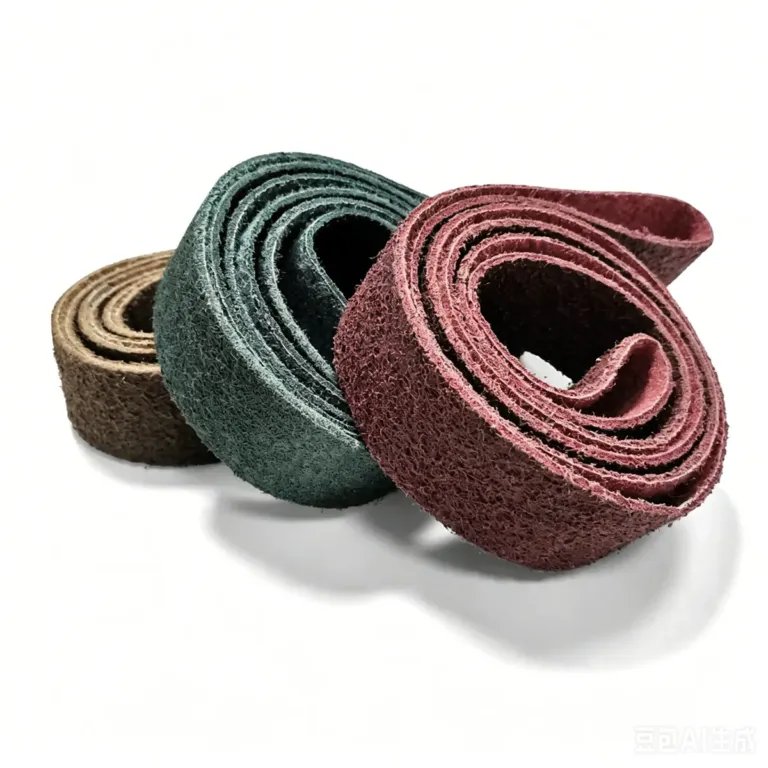 Nylon Non-Woven Abrasive Belt 1 mm for Mirror and Glass Polishing