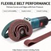 Nylon Non-Woven Abrasive Belt 1 mm for Mirror and Glass Polishing