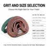 Nylon Non-Woven Abrasive Belt 1 mm for Mirror and Glass Polishing