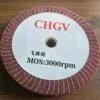 无纺布氧化铝轮毂9 Non-Woven Aluminium Oxide Flap Wheel 200x25 mm Red 320-400# for Stainless Steel