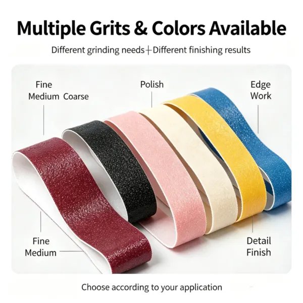 8" x 3" Flexible Resin Diamond Grinding Belt (200 x 76 mm)