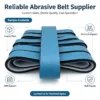 柔性树脂金刚石磨料打磨带1 Flexible Resin Diamond Abrasive Belt Square 60#-50000# for Stone and Quartz