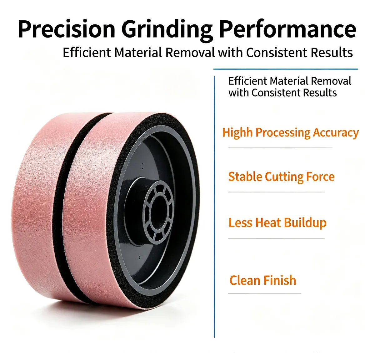 Flexible Resin Diamond Grinding Wheel - Product shot 5