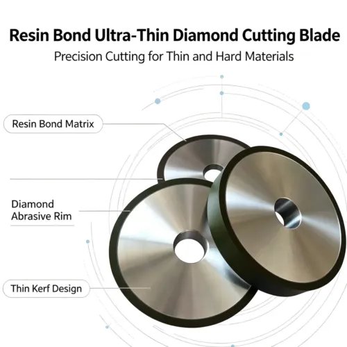 Medium Hardness Resin Bond Ultra-Thin Diamond Cutting Disc 3.0 mm