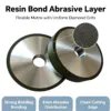 树脂结合剂超薄金刚石切割片2 Medium Hardness Resin Bond Ultra-Thin Diamond Cutting Disc 3.0 mm