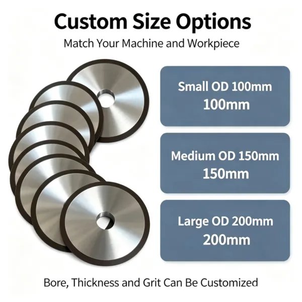 树脂结合剂超薄金刚石切割片4 Medium Hardness Resin Bond Ultra-Thin Diamond Cutting Disc 3.0 mm