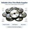 树脂结合剂超薄金刚石切割片6 Medium Hardness Resin Bond Ultra-Thin Diamond Cutting Disc 3.0 mm