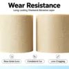 Resin Bond Diamond Sanding Cloth Abrasive Roll for Stone Processing