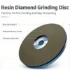 Resin Bond Diamond Grinding Disc 6 inch for Metal Grinding (60#-3000#)