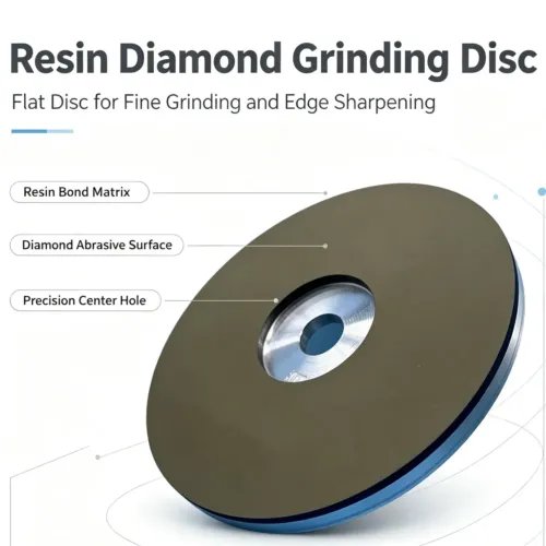 树脂金刚石磨盘1 Resin Bond Diamond Grinding Disc 6 inch for Metal Grinding (60#-3000#)