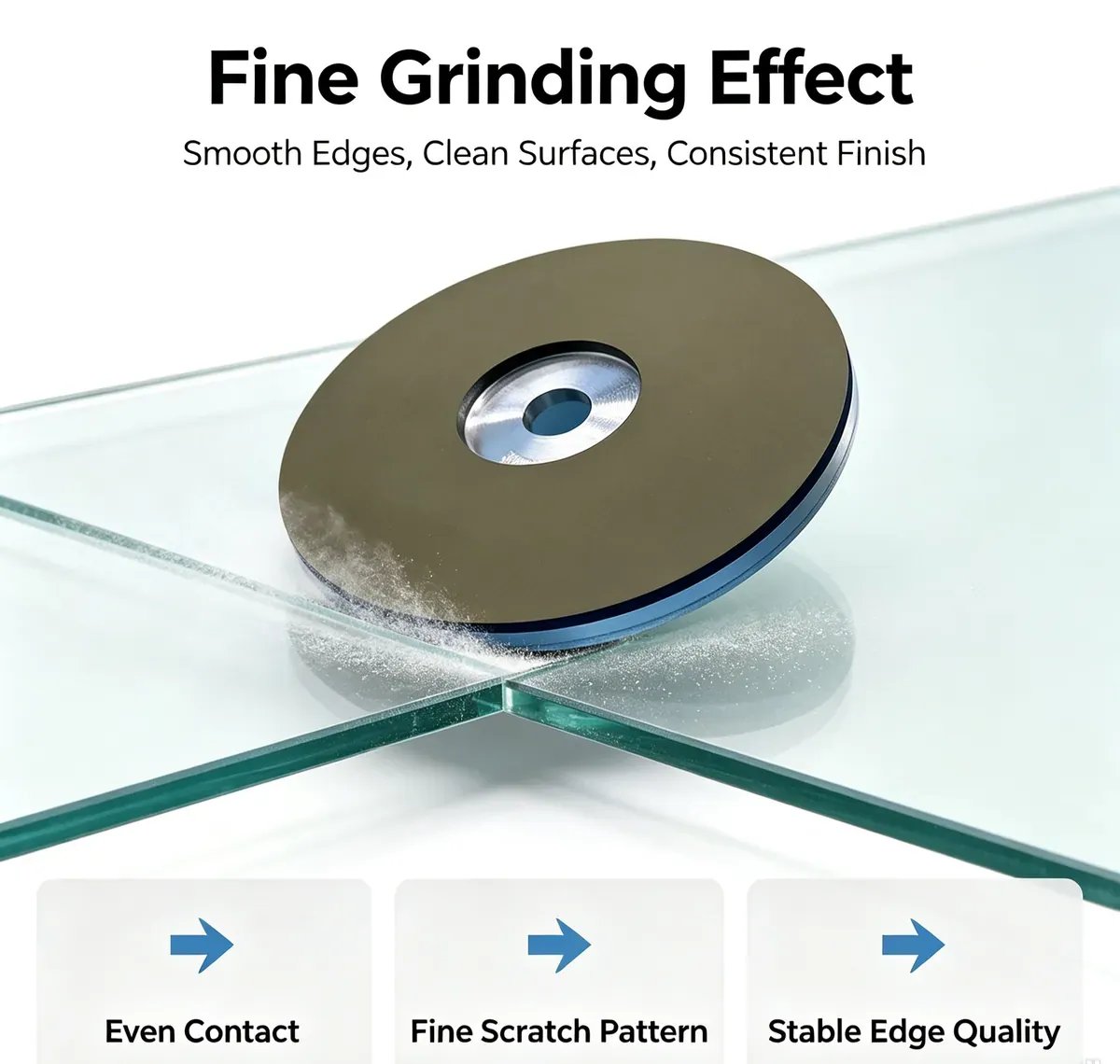 Resin Bond Diamond Grinding Disc 6 inch for Metal Grinding (60#-3000#) - view 7