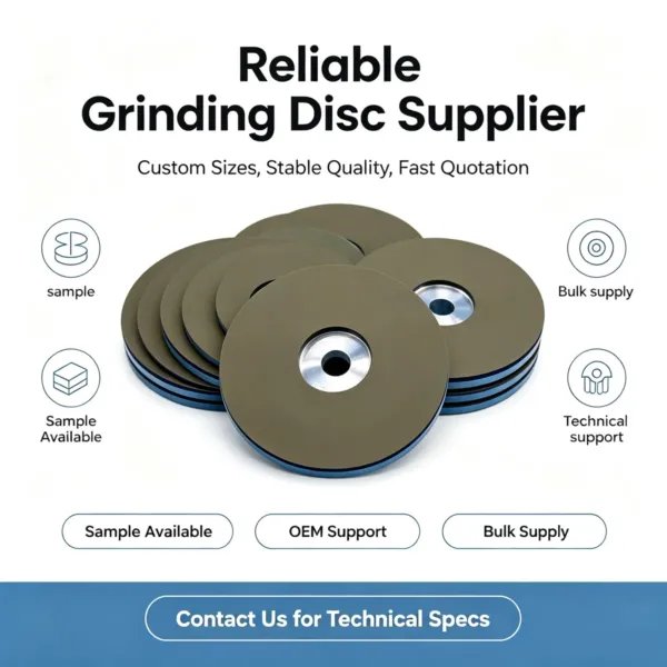 Resin Bond Diamond Grinding Disc 6 inch for Metal Grinding (60#-3000#)