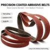 Resin and Ceramic Bonded Abrasive Polishing Belt 1 mm (60#-3000#)