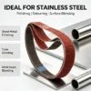 Resin and Ceramic Bonded Abrasive Polishing Belt 1 mm (60#-3000#)