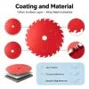 TCT Coated Circular Saw Blade 185 mm 24/40/54 TPI Low Noise