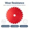 TCT Coated Circular Saw Blade 185 mm 24/40/54 TPI Low Noise