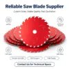 TCT Coated Circular Saw Blade 185 mm 24/40/54 TPI Low Noise