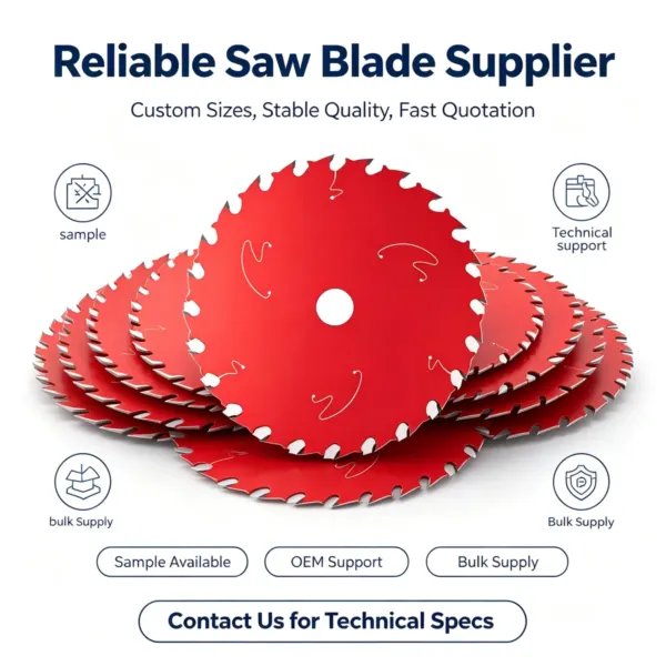 TCT Coated Circular Saw Blade 185 mm 24/40/54 TPI Low Noise