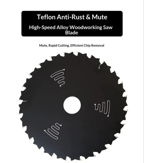 Teflon-Coated Wood Multi-Rip Saw Blade 185 mm 24/40/54 TPI