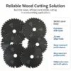 Teflon-Coated Wood Multi-Rip Saw Blade 185 mm 24/40/54 TPI
