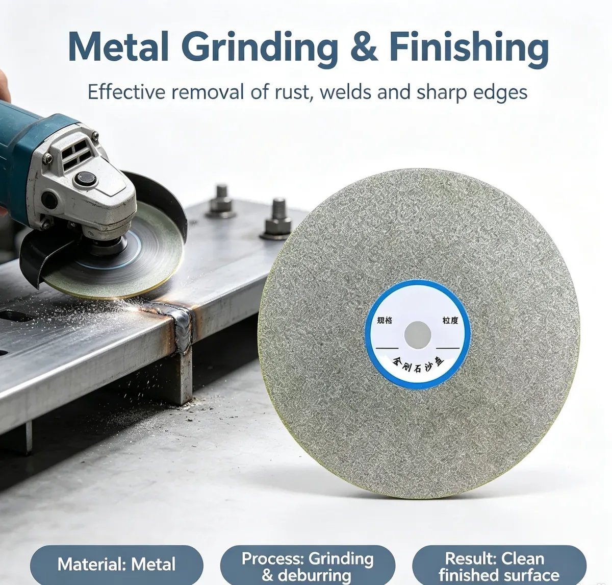Electroplated Diamond Grinding Disc 6 inch for Gem Polishing (High Hardness) - view 11