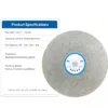 Electroplated Diamond Grinding Disc 6 inch for Gem Polishing (High Hardness)