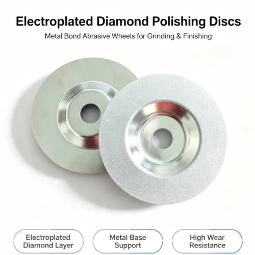 Universal 4.5 inch Electroplated Diamond Flap Disc 3.0 mm for Stainless Steel