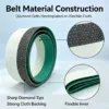 Zirconia Reinforced Electroplated Diamond Sanding Belt 1 mm for Metal and Wood