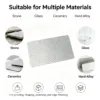 电镀金刚石金属打磨片4 Diamond Coated Stainless Steel Abrasive Disc 1 mm Fine Grit for Stone (100/200 mm)
