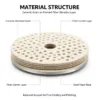 Ceramic Particle Precision-Molded Fiber Abrasive Roll (60#-3000#)