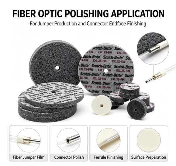 Ceramic Particle Precision-Molded Fiber Abrasive Roll (60#-3000#)