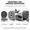 Ceramic Particle Precision-Molded Fiber Abrasive Roll (60#-3000#)