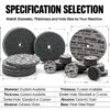 Ceramic Particle Precision-Molded Fiber Abrasive Roll (60#-3000#)