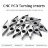 PCD Diamond Rhombus CNC Turning Insert (APKT / SEHT / VCGW Series)