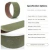 Diamond and CBN Electroplated Bonded Abrasive Sanding Paper (40#-5000#)