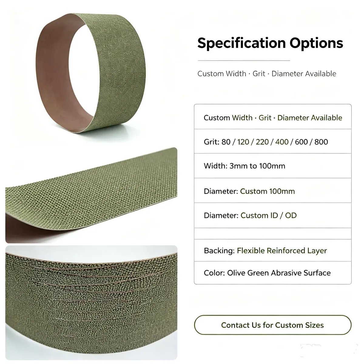 Diamond and CBN Electroplated Bonded Abrasive Sanding Paper (40#-5000#) - view 5