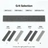 Diamond Coated Stainless Steel Abrasive Disc 1 mm Flexible Finishing Strip (100/200 mm)
