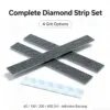 Diamond Coated Stainless Steel Abrasive Disc 1 mm Flexible Finishing Strip (100/200 mm)
