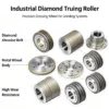 Diamond grinding wheel dressing tool restoring the wheel face