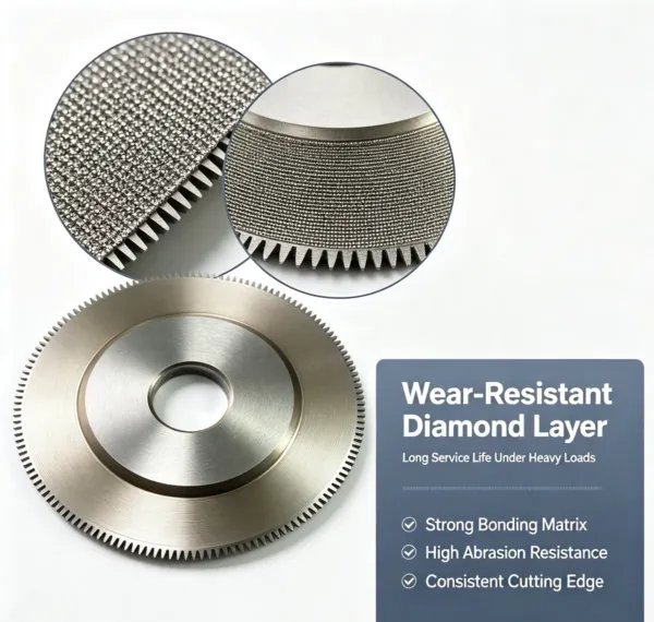 Metal Bonded Diamond Dressing Wheel High Precision (60#-3000#)