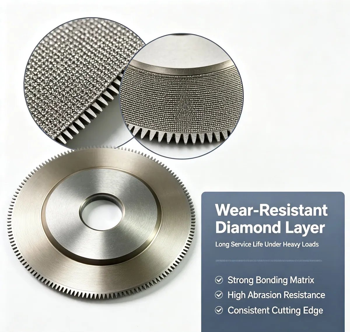 Metal Bonded Diamond Dressing Wheel High Precision (60#-3000#) - view 2