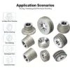 Round Diamond Dressing Wheel H Hardness Ultra-Fine for Automotive Dressing